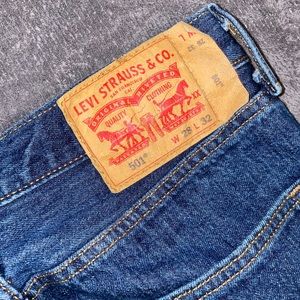 Levi’s 501 Button Fly Denim Jeans